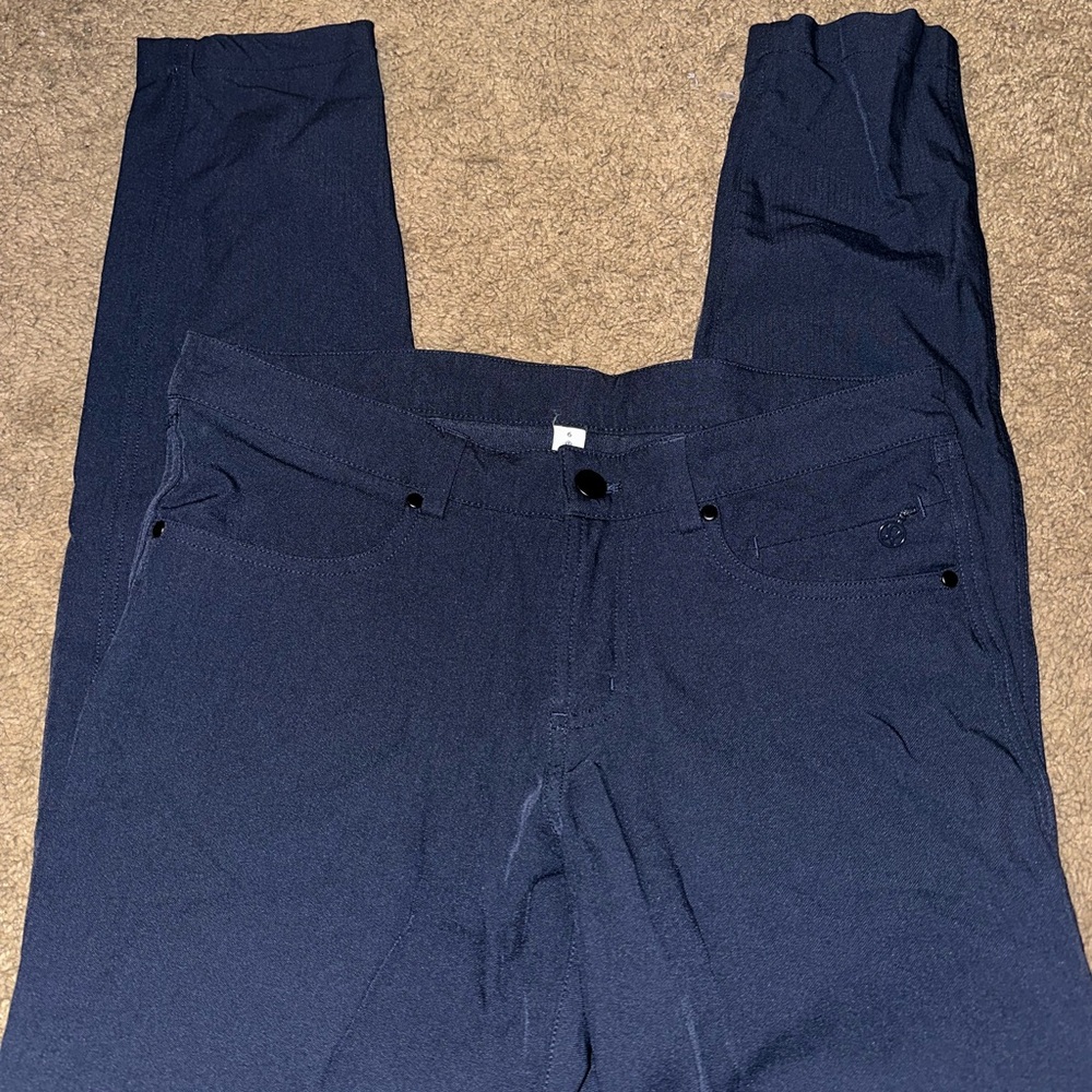 Lululemon Athletica Dark Blue Skinny Pants